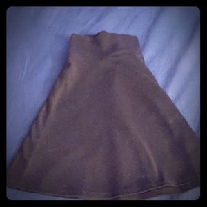 Black Skater Skirt